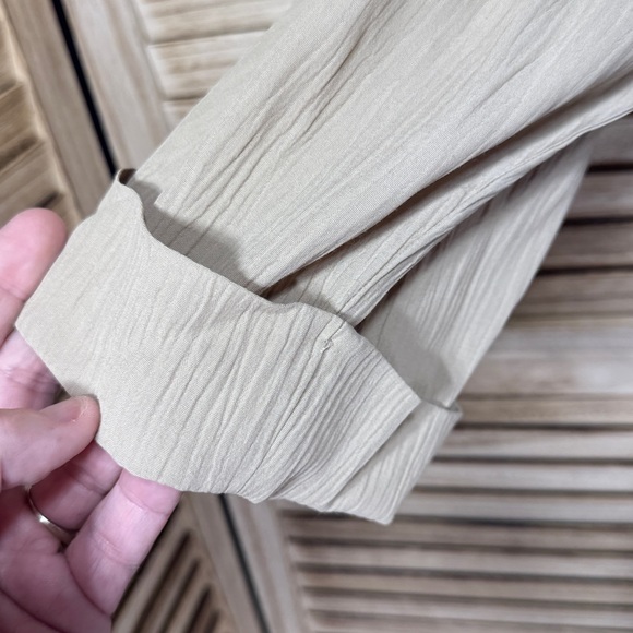 Jeffrey and Dara By Linda Hutley Elegant Beige Belted Maxi Dress 1980’s 15/16 - Picture 4 of 12